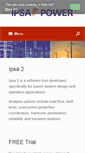 Mobile Screenshot of ipsa-power.com